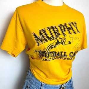 Vintage 90s Football Local Champs T-shirt- XS